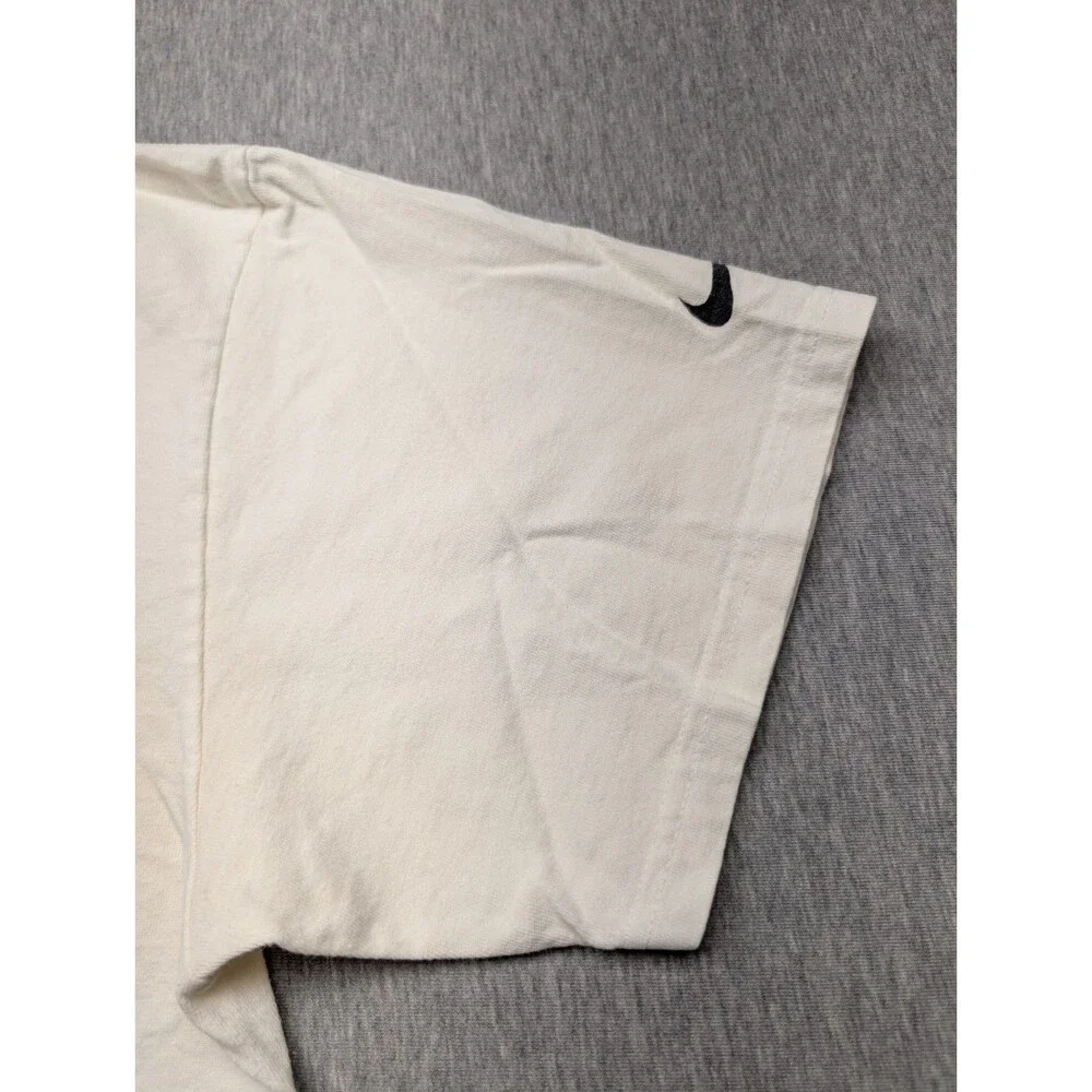 VTG Vintage Y2K Team Tag Nike 2005 Lance Armstrong Event Tee Size M White